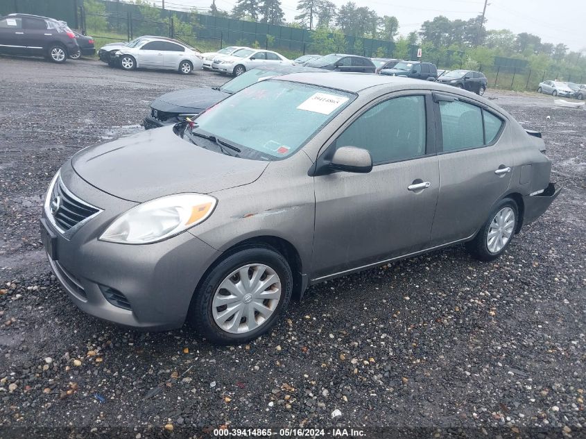 2012 Nissan Versa 1.6 Sv VIN: 3N1CN7AP7CL946318 Lot: 39414865