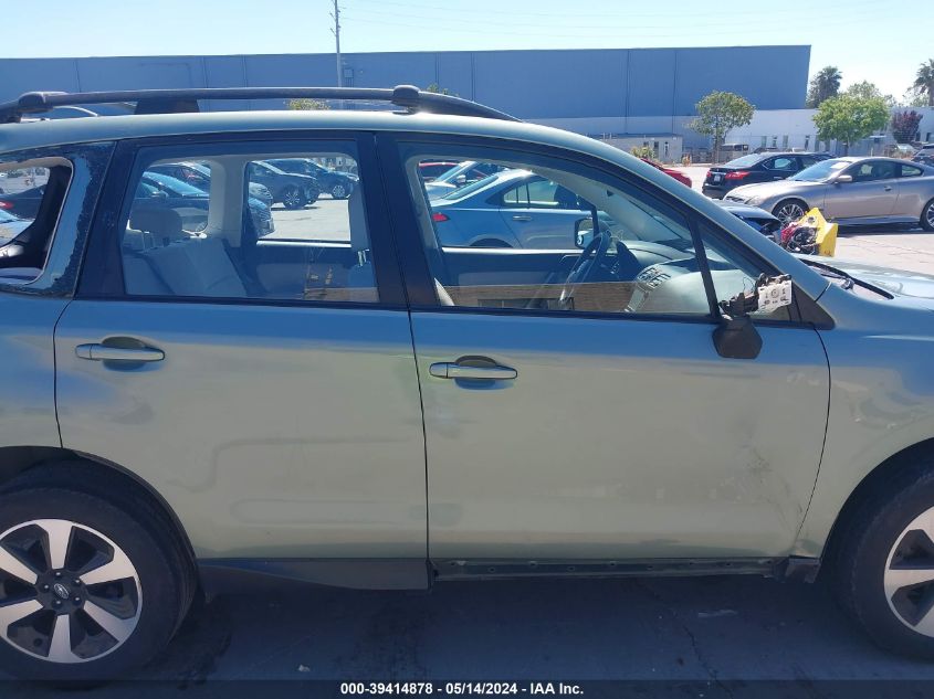 2017 Subaru Forester 2.5I VIN: JF2SJABC3HH583584 Lot: 39414878