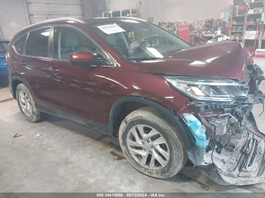 2015 Honda Cr-V Ex-L VIN: 5J6RM4H7XFL064228 Lot: 39414886