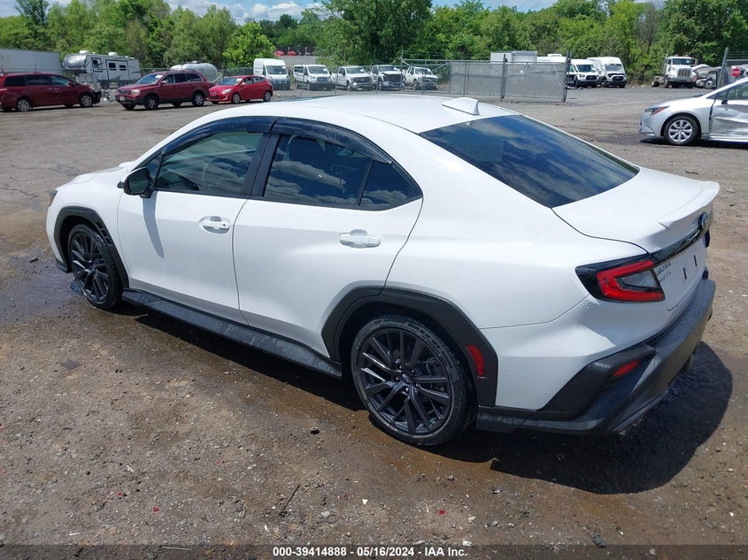 2022 SUBARU WRX 2.4L H-4 DI, DOHC, V(VIN: JF1VBAF66N9003561