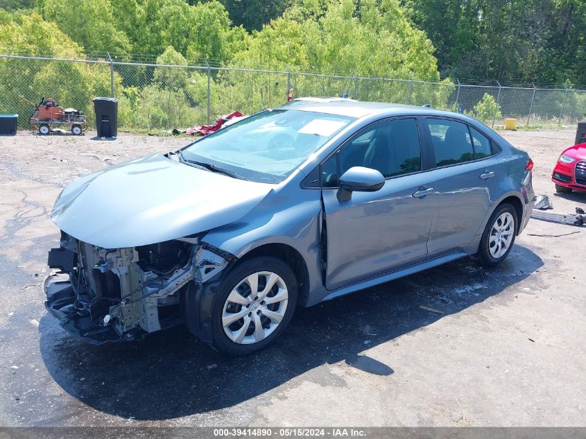 2020 Toyota Corolla Le VIN: 5YFEPRAE0LP092141 Lot: 39414890