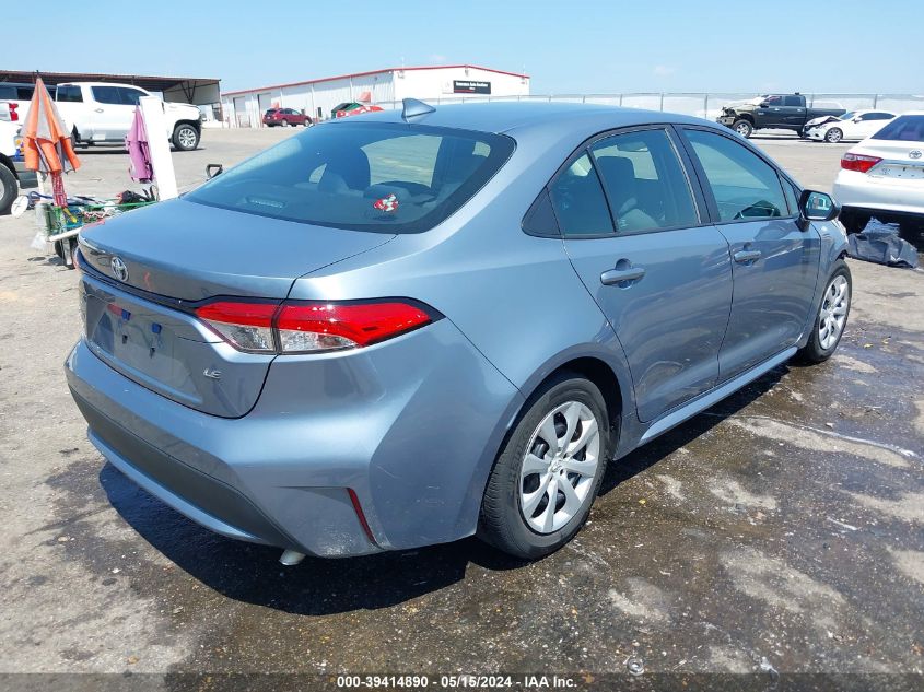 VIN 5YFEPRAE0LP092141 2020 TOYOTA COROLLA LE