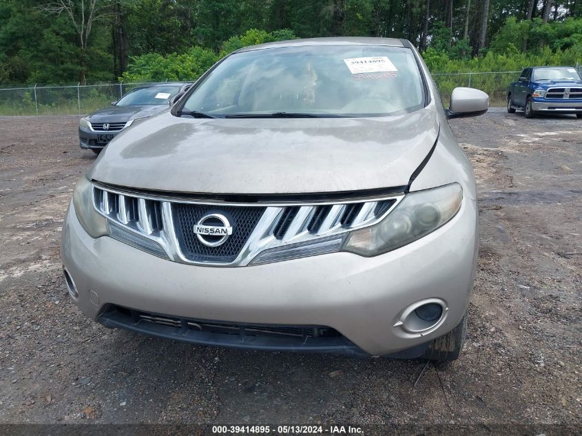 2010 Nissan Murano S VIN: JN8AZ1MU8AW015815 Lot: 39414895