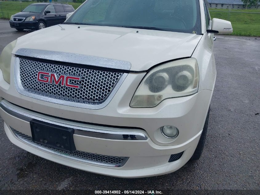 2011 GMC Acadia Denali VIN: 1GKKVTED4BJ352619 Lot: 39414902