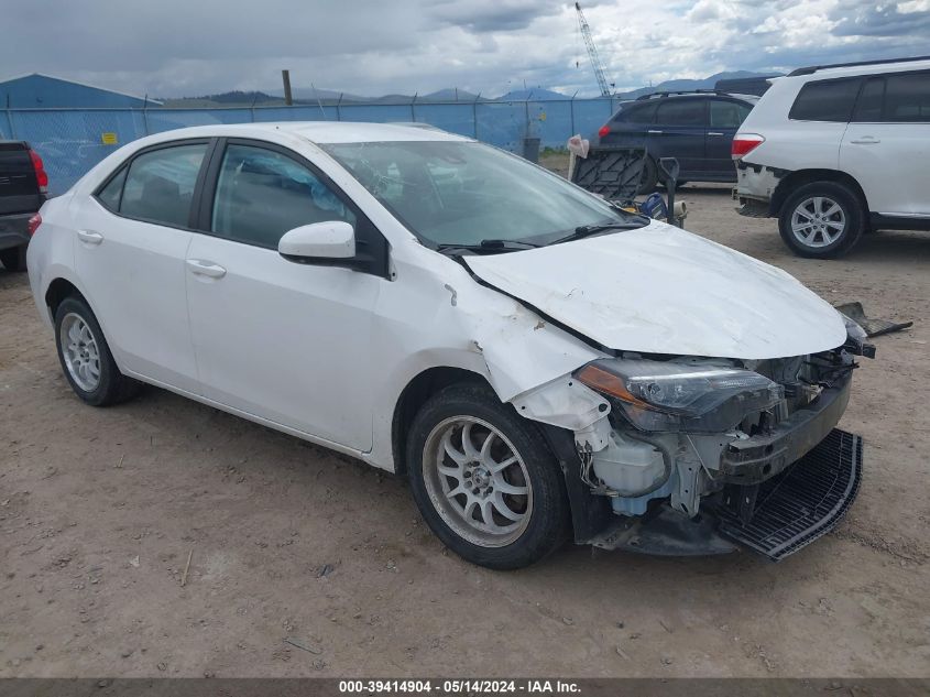 2018 Toyota Corolla Le VIN: 2T1BURHE7JC089574 Lot: 39414904