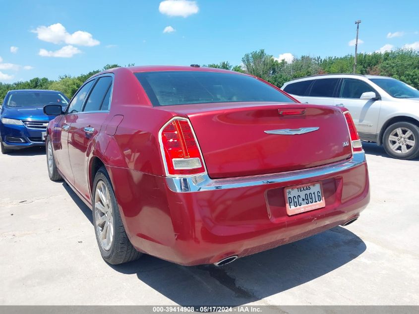 2012 Chrysler 300 Limited VIN: 2C3CCACG7CH169567 Lot: 39414908