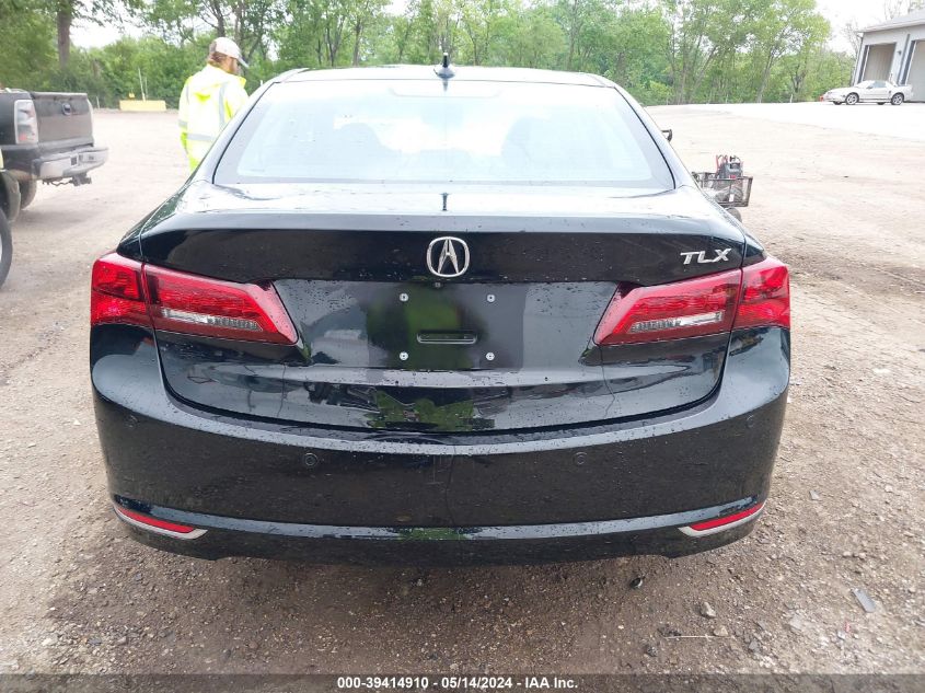 2016 Acura Tlx V6 Advance VIN: 19UUB2F76GA007455 Lot: 39414910