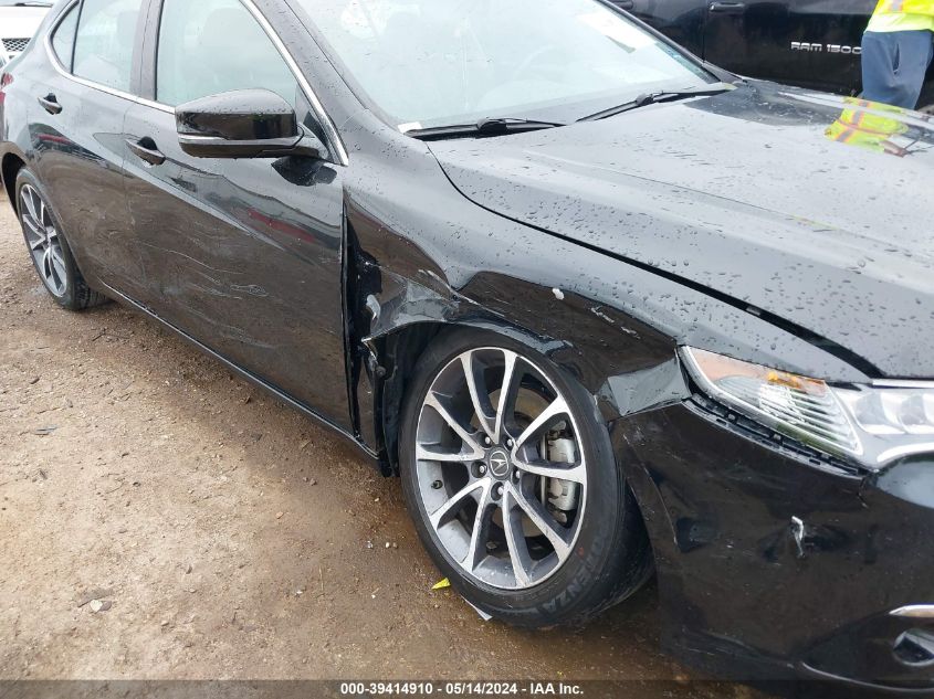 2016 Acura Tlx V6 Advance VIN: 19UUB2F76GA007455 Lot: 39414910
