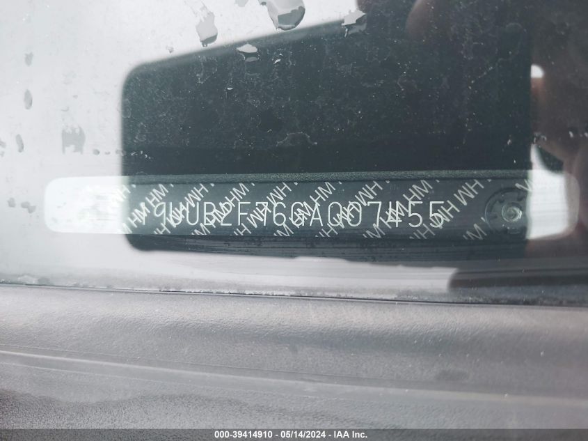 2016 Acura Tlx V6 Advance VIN: 19UUB2F76GA007455 Lot: 39414910