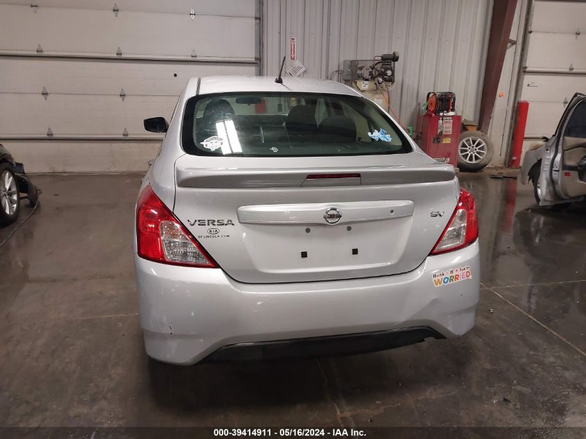 2018 Nissan Versa 1.6 Sv VIN: 3N1CN7AP6JK392191 Lot: 39414911