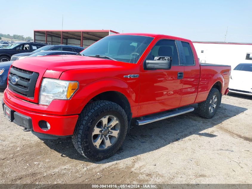 2012 Ford F-150 Stx VIN: 1FTFX1EFXCFC58388 Lot: 39414916