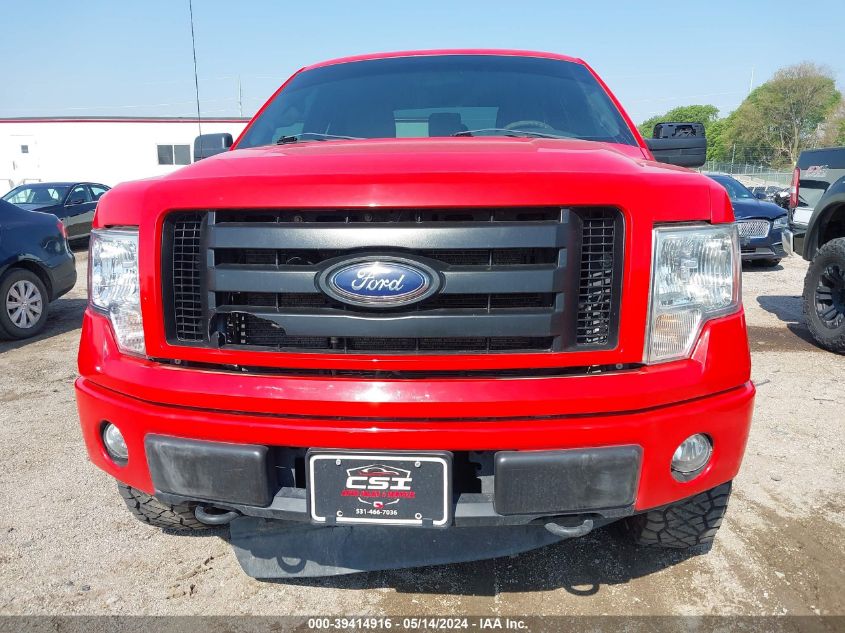 2012 Ford F-150 Stx VIN: 1FTFX1EFXCFC58388 Lot: 39414916