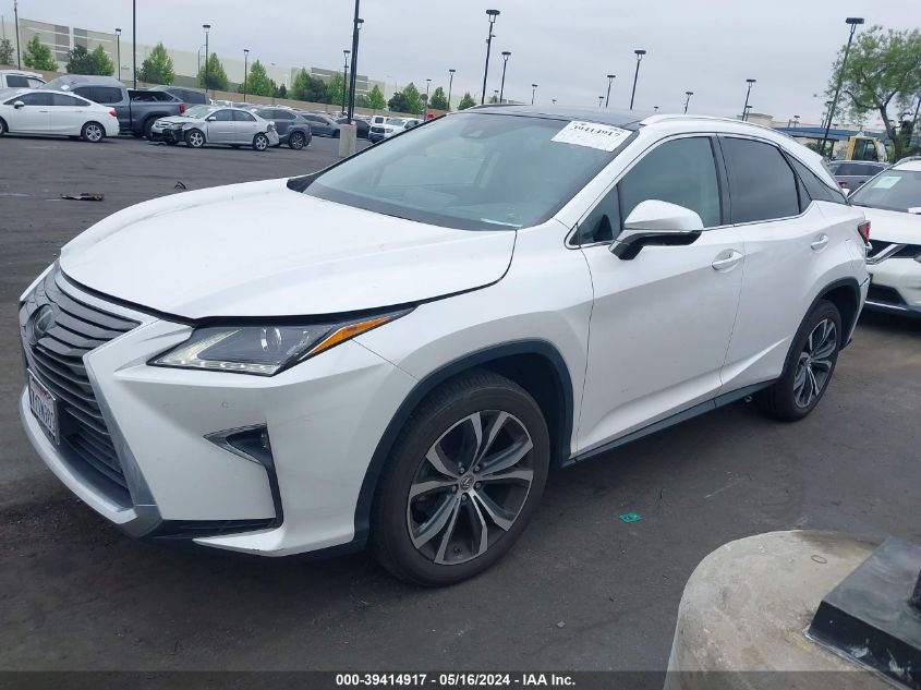 2017 Lexus Rx 350 VIN: 2T2ZZMCA8HC062512 Lot: 39414917