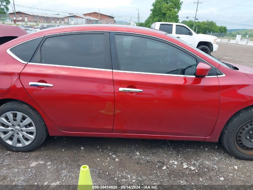 2014 Nissan Sentra Sv VIN: 3N1AB7AP0EY279534 Lot: 39414920