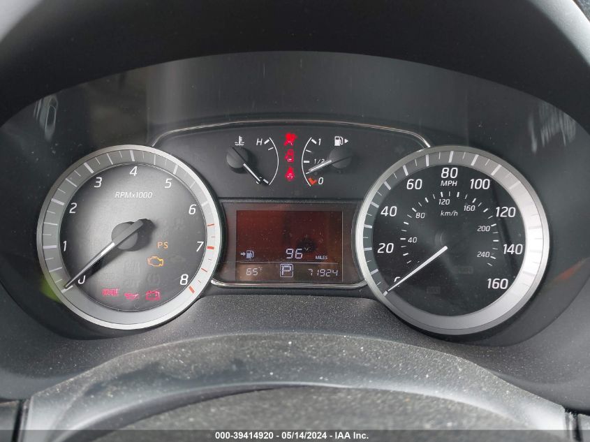 2014 Nissan Sentra Sv VIN: 3N1AB7AP0EY279534 Lot: 39414920