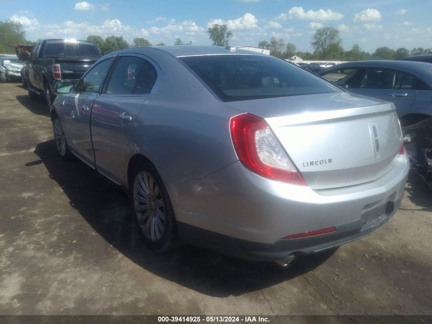 2013 Lincoln Mks VIN: 1LNHL9DKXDG608756 Lot: 39414925