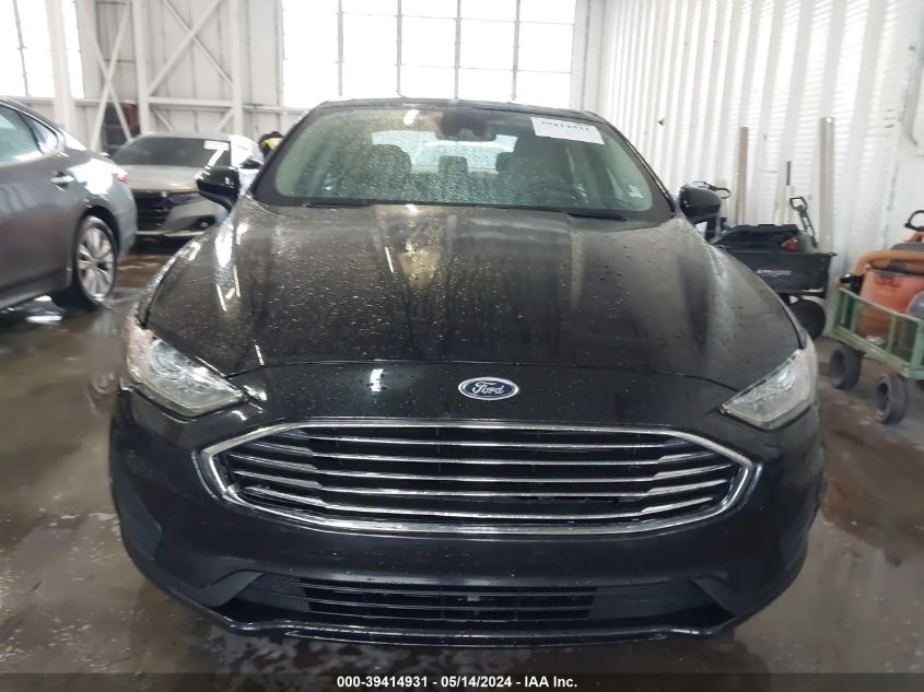 2020 Ford Fusion Se VIN: 3FA6P0HD9LR103019 Lot: 39414931