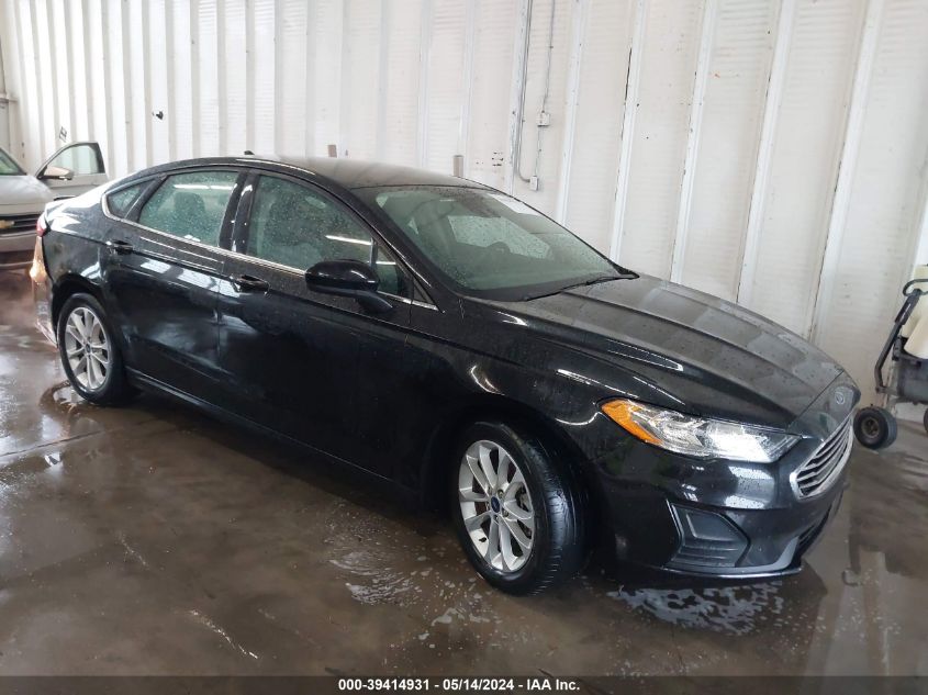 2020 Ford Fusion Se VIN: 3FA6P0HD9LR103019 Lot: 39414931