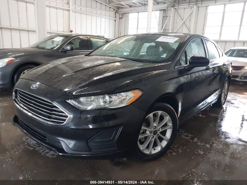 2020 Ford Fusion Se VIN: 3FA6P0HD9LR103019 Lot: 39414931