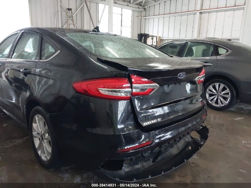 2020 Ford Fusion Se VIN: 3FA6P0HD9LR103019 Lot: 39414931