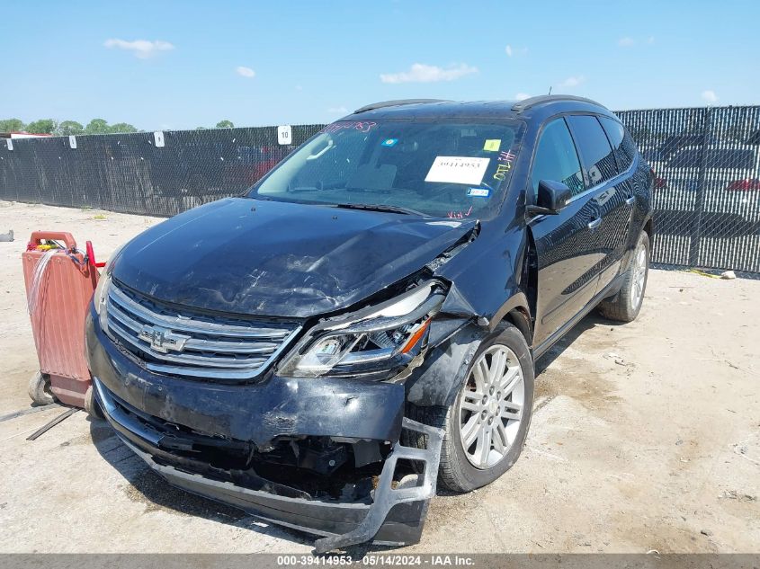 2013 Chevrolet Traverse 1Lt VIN: 1GNKRGKD2DJ221954 Lot: 39414953