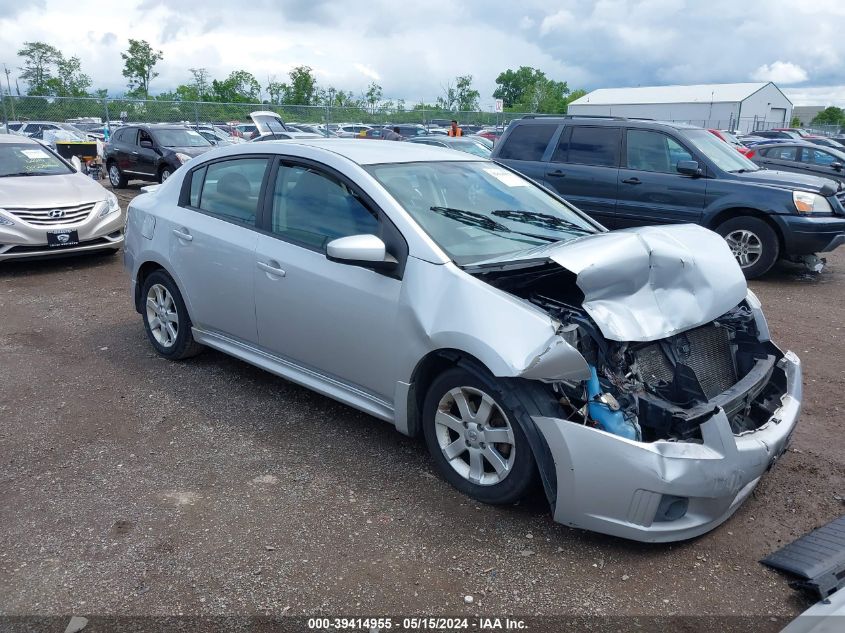 2011 Nissan Sentra 2.0Sr VIN: 3N1AB6AP1BL691464 Lot: 39414955