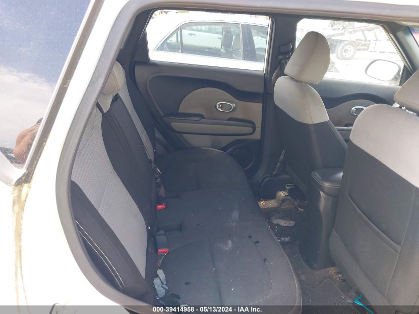 2014 Kia Soul + VIN: KNDJP3A55E7027401 Lot: 39414958