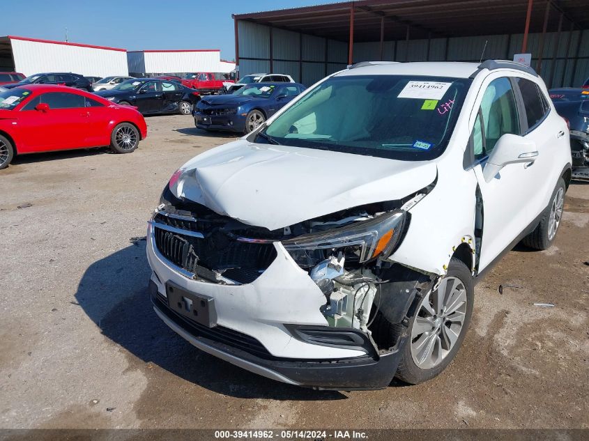 2018 Buick Encore Preferred VIN: KL4CJASB7JB695060 Lot: 39414962