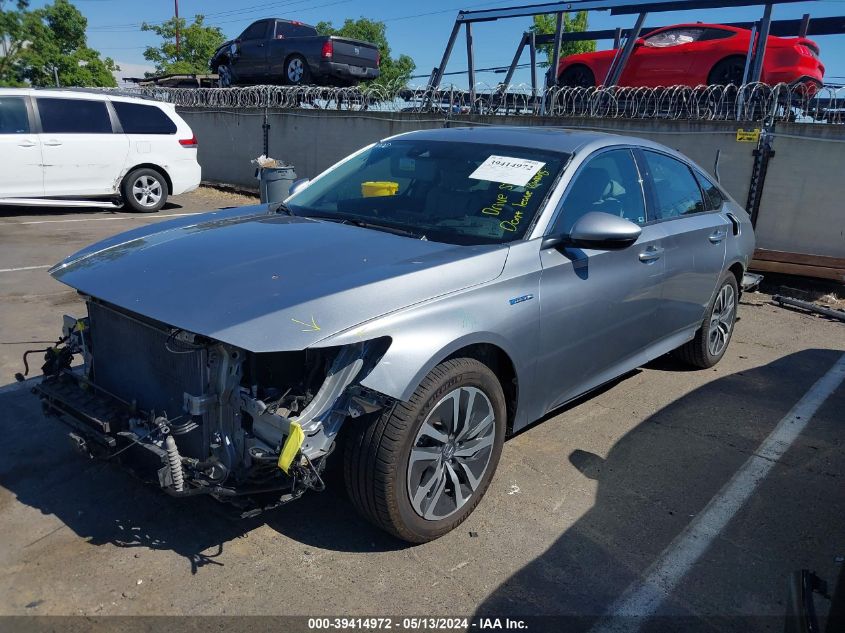 2019 Honda Accord Hybrid Touring VIN: 1HGCV3F98KA020923 Lot: 39414972