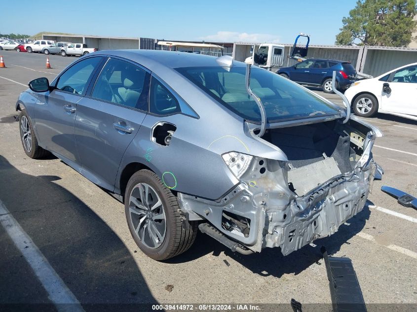 2019 Honda Accord Hybrid Touring VIN: 1HGCV3F98KA020923 Lot: 39414972