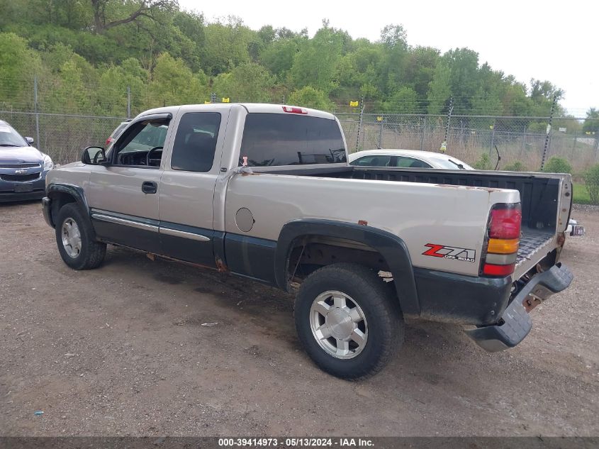 2004 GMC Sierra 1500 Sle VIN: 1GTEK19T94Z206485 Lot: 39414973