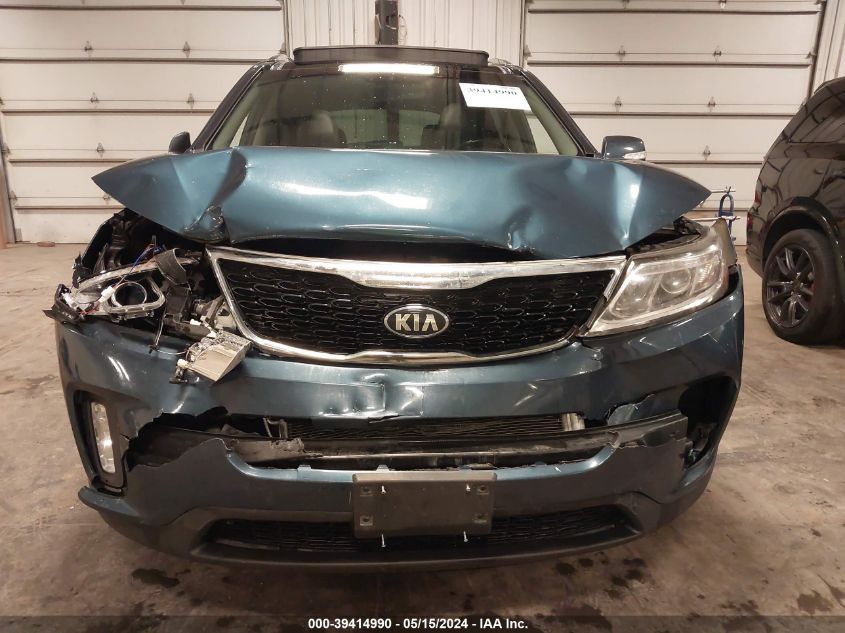 2014 Kia Sorento Ex V6 VIN: 5XYKUDA74EG544941 Lot: 39414990