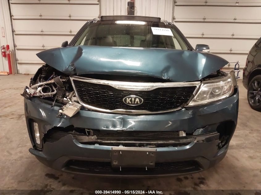 2014 Kia Sorento Ex V6 VIN: 5XYKUDA74EG544941 Lot: 39414990