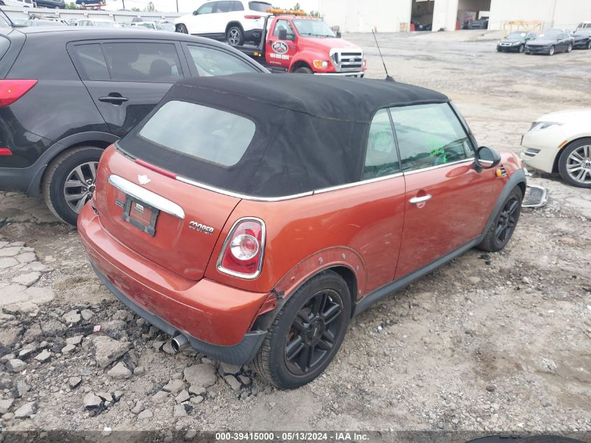 2014 Mini Convertible Cooper VIN: WMWZN3C50ET861067 Lot: 39415000