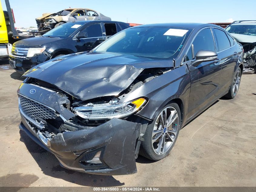 2019 FORD FUSION TITANIUM - 3FA6P0D93KR240702