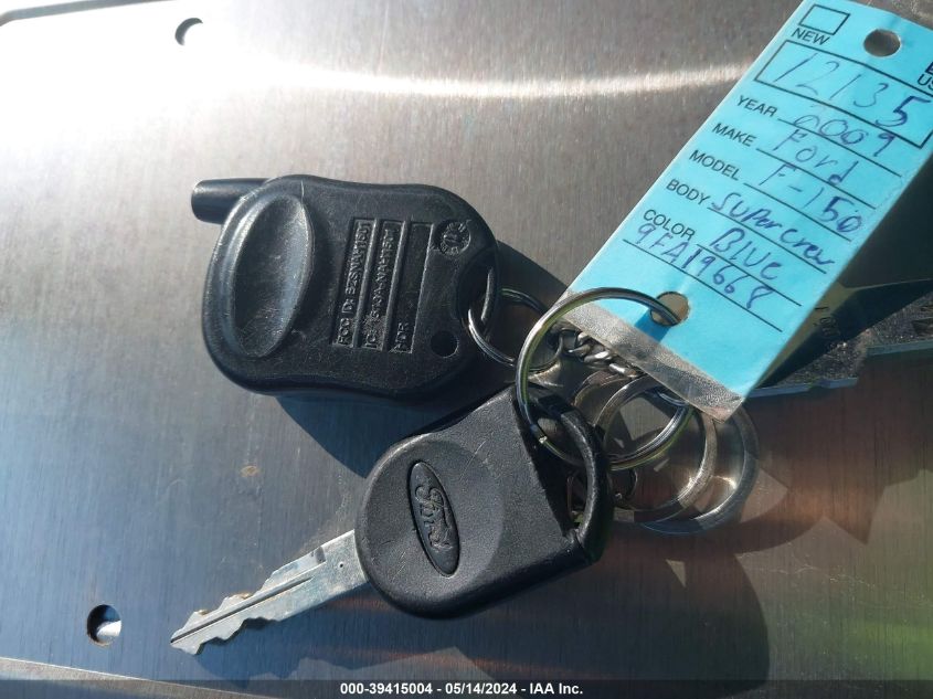 2009 Ford F-150 Fx4/King Ranch/Lariat/Platinum/Xl/Xlt VIN: 1FTPW14V49FA19668 Lot: 39415004