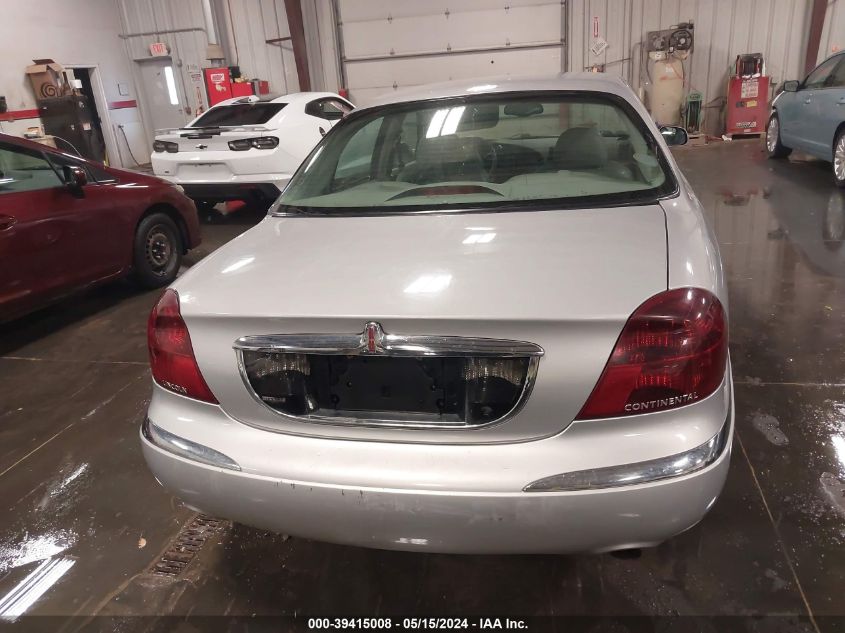 2001 Lincoln Continental VIN: 1LNHM97V01Y666951 Lot: 39415008