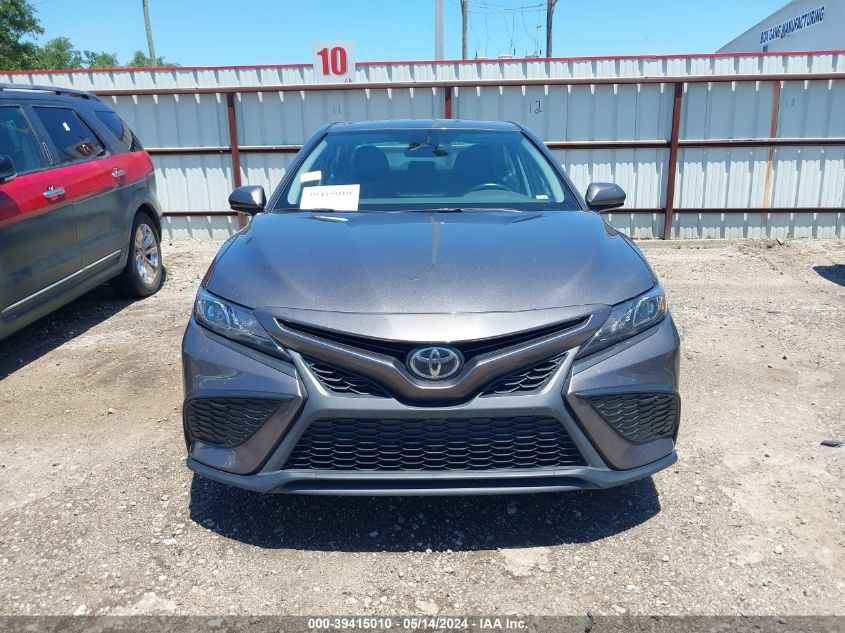 2021 Toyota Camry Se/Se Night Shade VIN: 4T1G11AK0MU485932 Lot: 39415010