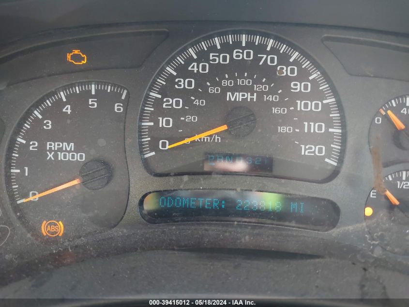 2005 Chevrolet Silverado 1500 Ls VIN: 1GCEK19Z05Z189548 Lot: 39415012