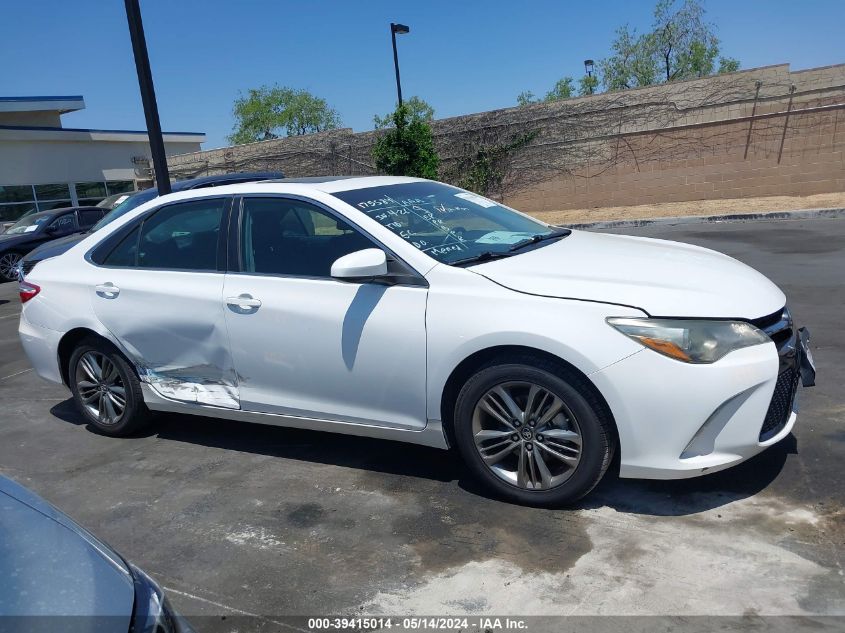 2015 Toyota Camry Le/Se/Xle/Xse VIN: 4T1BF1FK1FU075325 Lot: 39415014