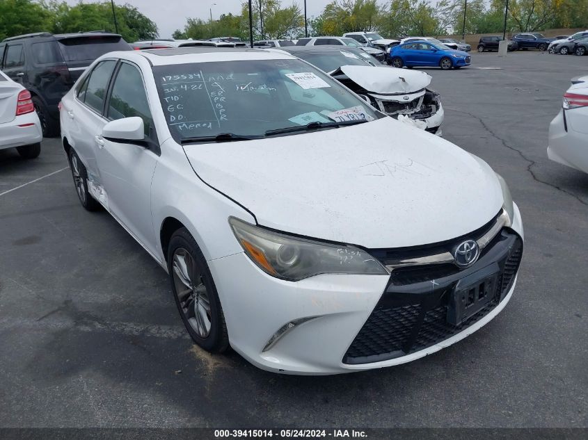 2015 Toyota Camry Le/Se/Xle/Xse VIN: 4T1BF1FK1FU075325 Lot: 39415014