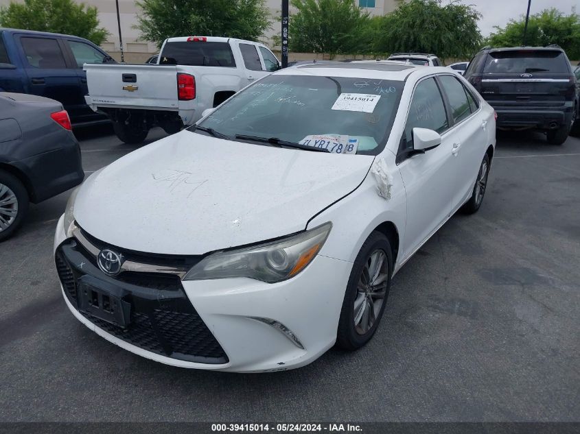 2015 Toyota Camry Le/Se/Xle/Xse VIN: 4T1BF1FK1FU075325 Lot: 39415014