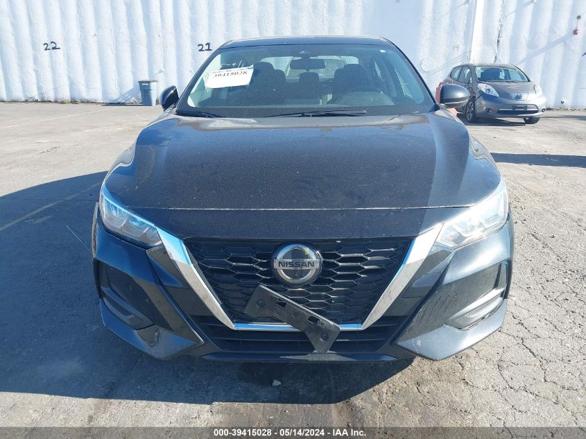 2021 Nissan Sentra S Xtronic Cvt VIN: 3N1AB8BV5MY276470 Lot: 39415028
