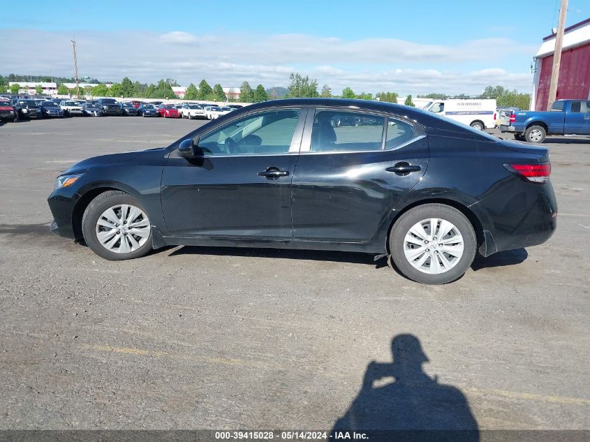 2021 Nissan Sentra S Xtronic Cvt VIN: 3N1AB8BV5MY276470 Lot: 39415028