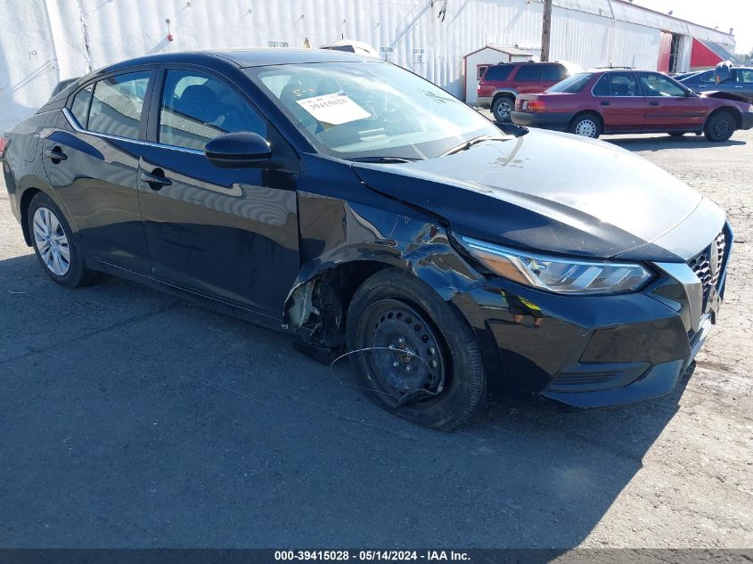2021 Nissan Sentra S Xtronic Cvt VIN: 3N1AB8BV5MY276470 Lot: 39415028