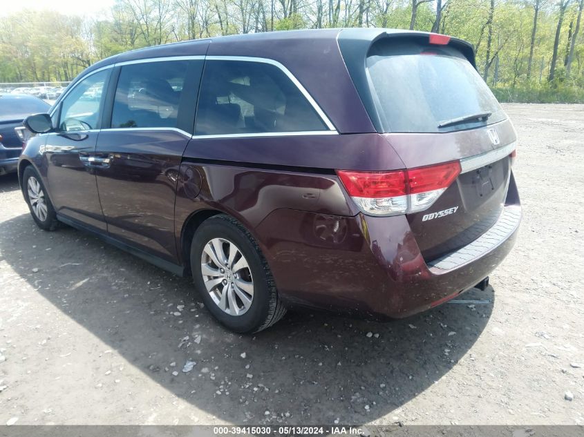 2014 Honda Odyssey Ex VIN: 5FNRL5H4XEB075509 Lot: 39415030