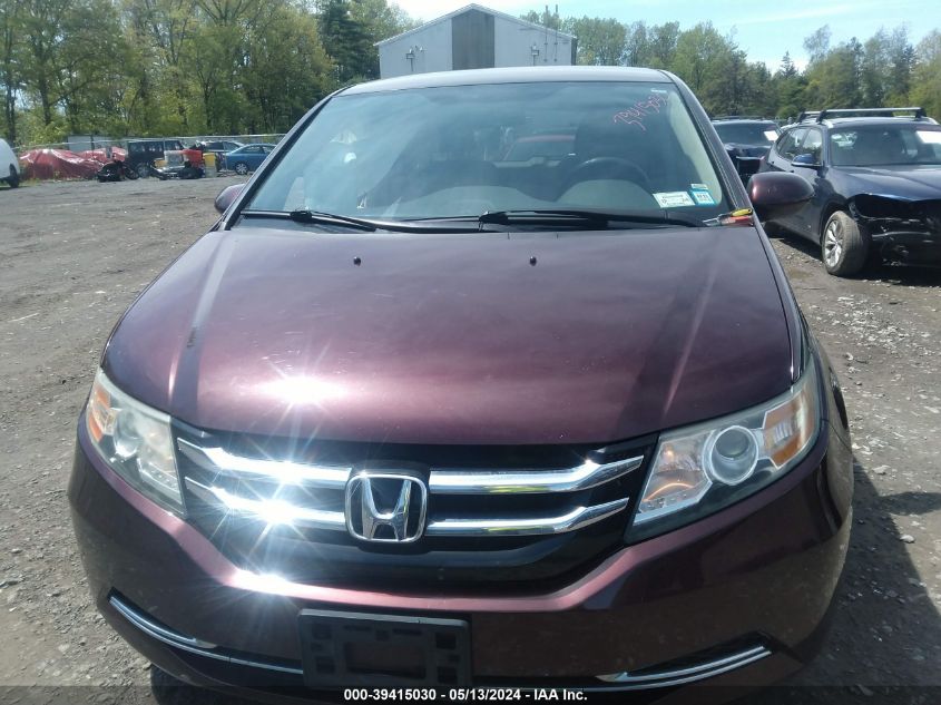 2014 Honda Odyssey Ex VIN: 5FNRL5H4XEB075509 Lot: 39415030