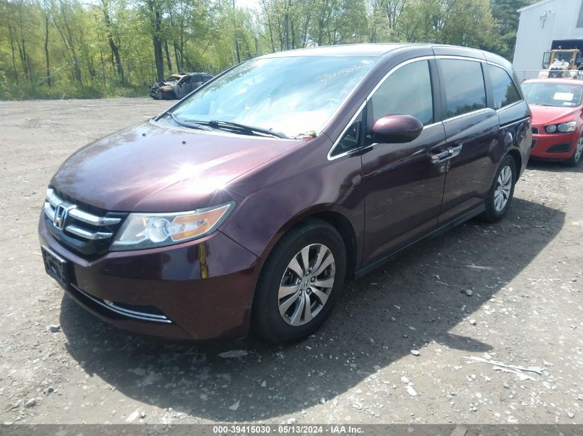 2014 Honda Odyssey Ex VIN: 5FNRL5H4XEB075509 Lot: 39415030