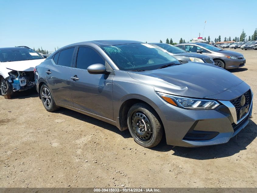 2022 Nissan Sentra Sv Xtronic Cvt VIN: 3N1AB8CV7NY251599 Lot: 39415033