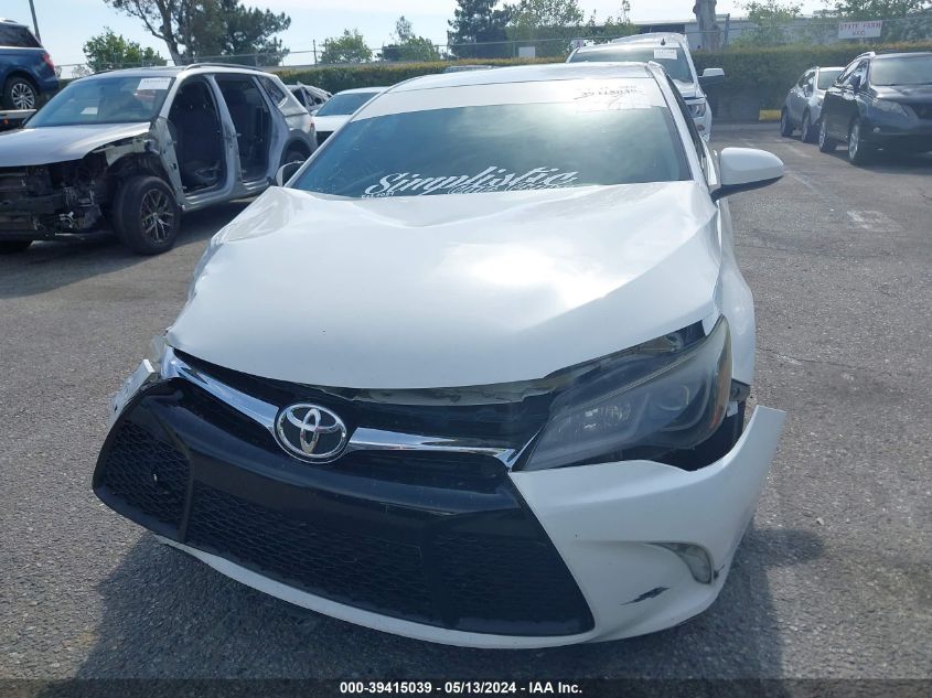 2016 Toyota Camry Le VIN: 4T4BF1FK7GR580826 Lot: 39415039